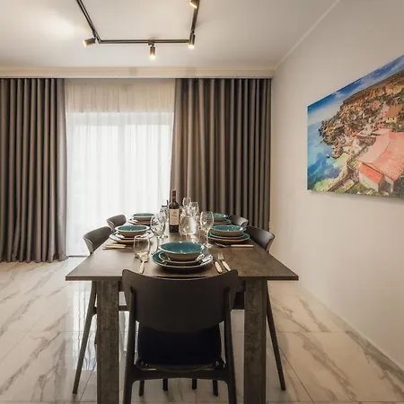 New - Only Unit 5 Modern 2-bedroom With Common Heated Jacuzzi By Sf Homes * St. Julian's